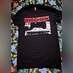 Devils Brigade Punk Band Ft Members of Rancid Women’s Med American Apparel